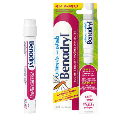 Children's Itch and Pain Relief Stick Antihistamine / 儿童止痒止痛棒(抗组胺成分)- crescentpharmacy.ca