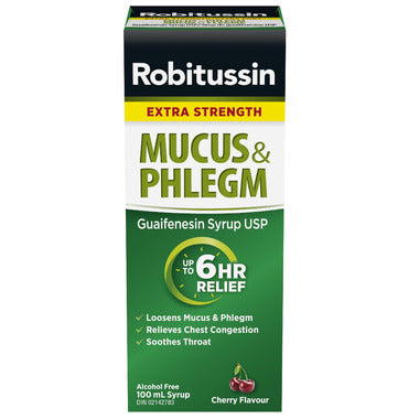 Mucus & Phlegm Cherry / 特效祛痰液 樱桃味 - crescentpharmacy.ca