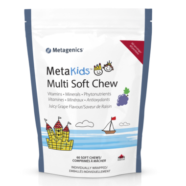 MetaKids Multi Soft Chew Grape / 儿童多种维生素软糖(葡萄味)- crescentpharmacy.ca