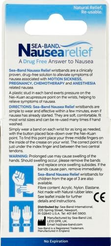 Anti-Nausea Acupressure Wristband / 防恶心 穴位腕带 - crescentpharmacy.ca