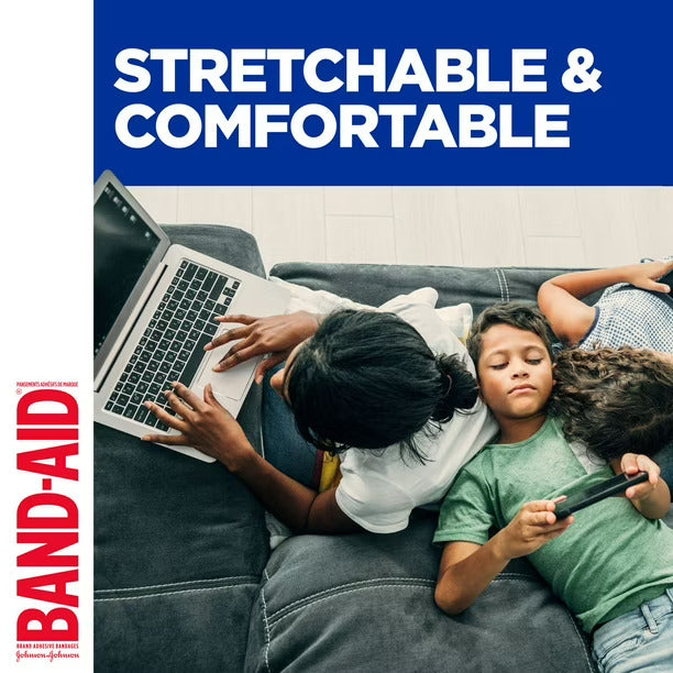 Flexible Fabric Knuckle and Fingertip Adhesive Bandages / 灵活织布型 关节和指尖创可贴 - crescentpharmacy.ca