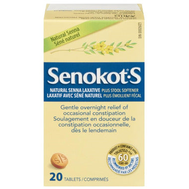 Natural Source Laxative Plus Stool Softener / 天然泻药加便软化剂 - crescentpharmacy.ca