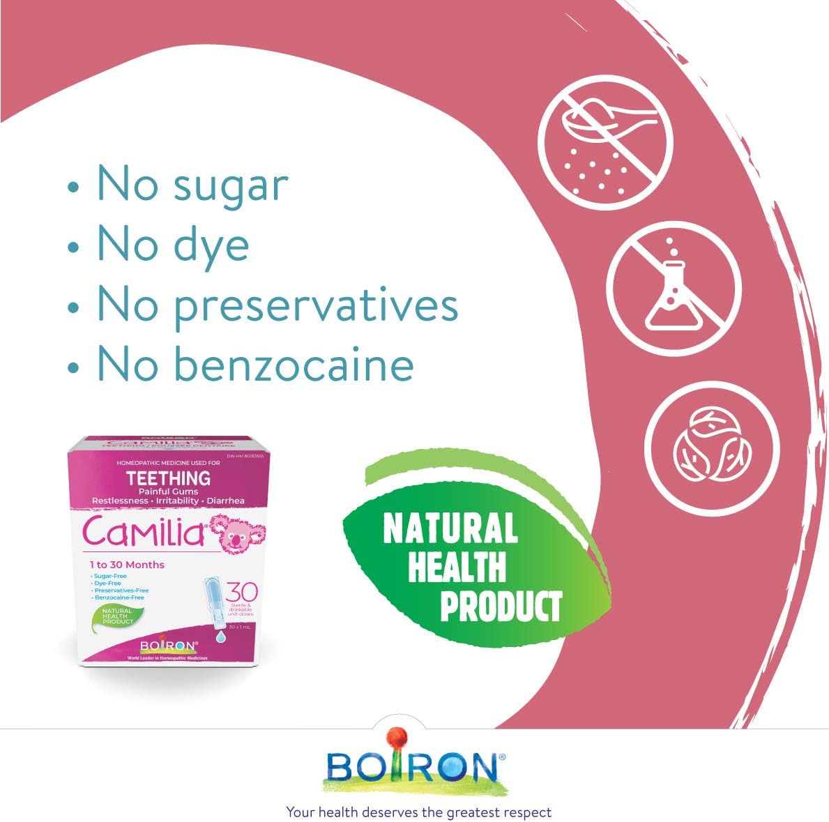 Camilia Baby Teething Relief Medicine / 缓解婴儿出牙不适 - crescentpharmacy.ca