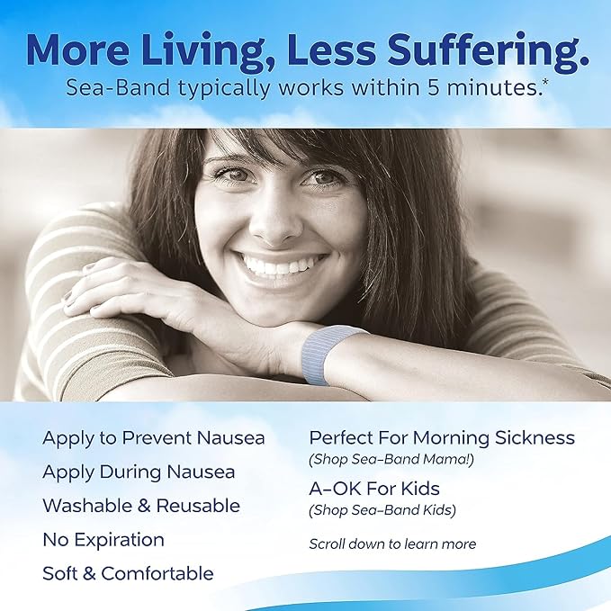 Anti-Nausea Acupressure Wristband / 防恶心 穴位腕带 - crescentpharmacy.ca