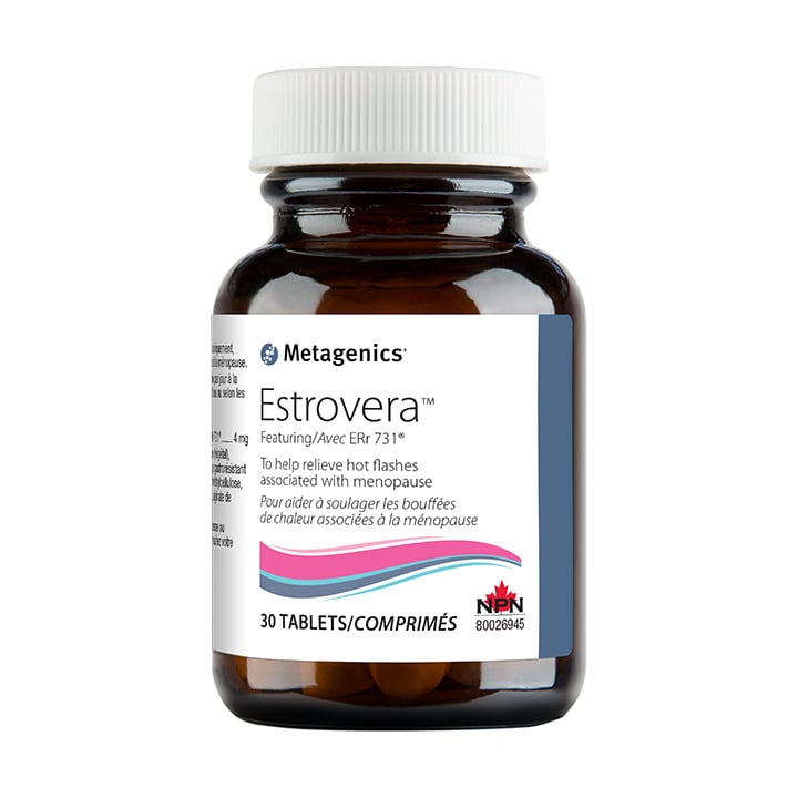 Estrovera™ / 更年期植物支持补充剂 30 tabs - crescentpharmacy.ca