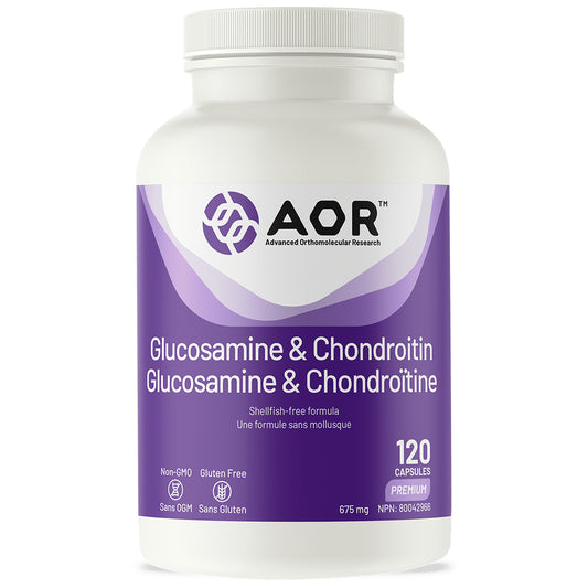 Glucosamine & Chondroitin / 葡萄糖胺和软骨素 120 caps - crescentpharmacy.ca