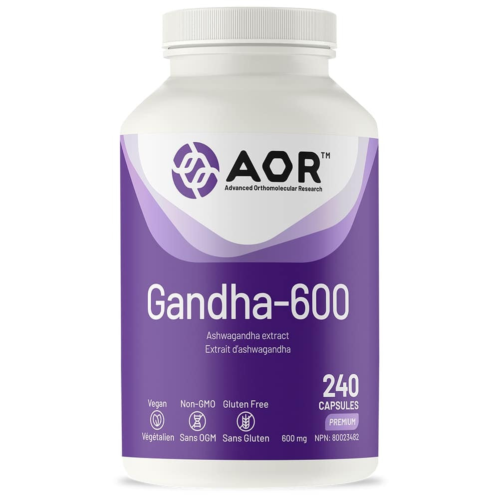 Gandha-600 / 南非醉茄 草本提取物补充剂-600 240caps - crescentpharmacy.ca