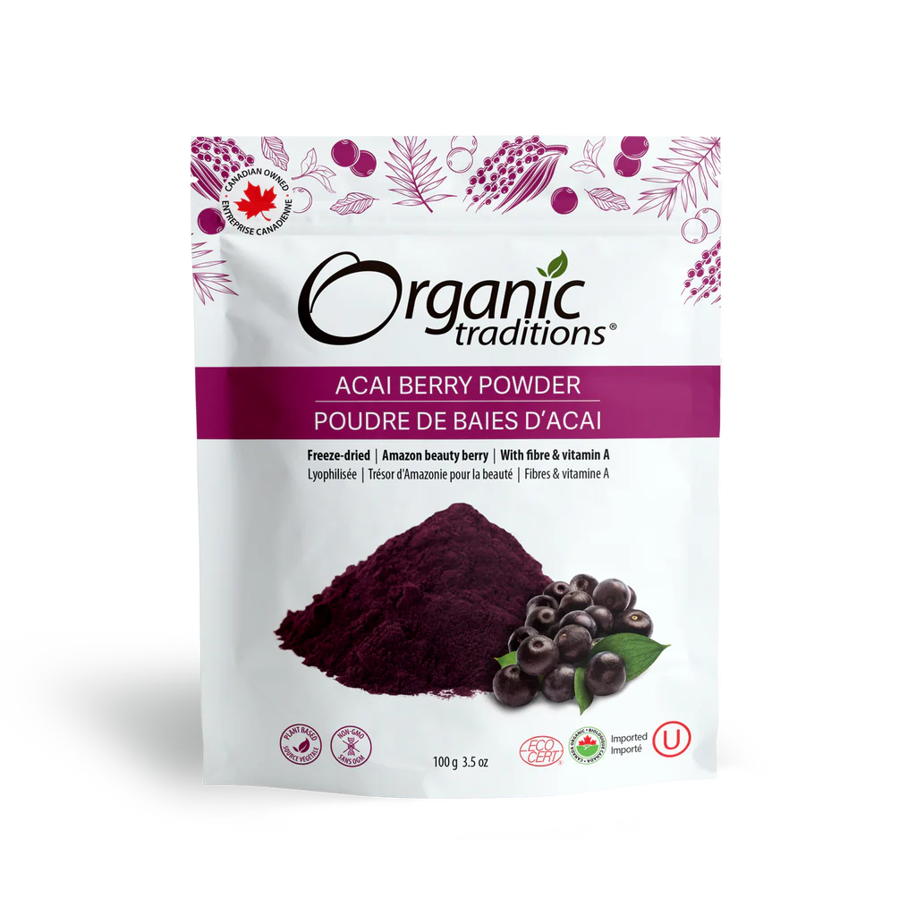 Organic Acai Berry Powder / 有机 巴西莓粉 - crescentpharmacy.ca