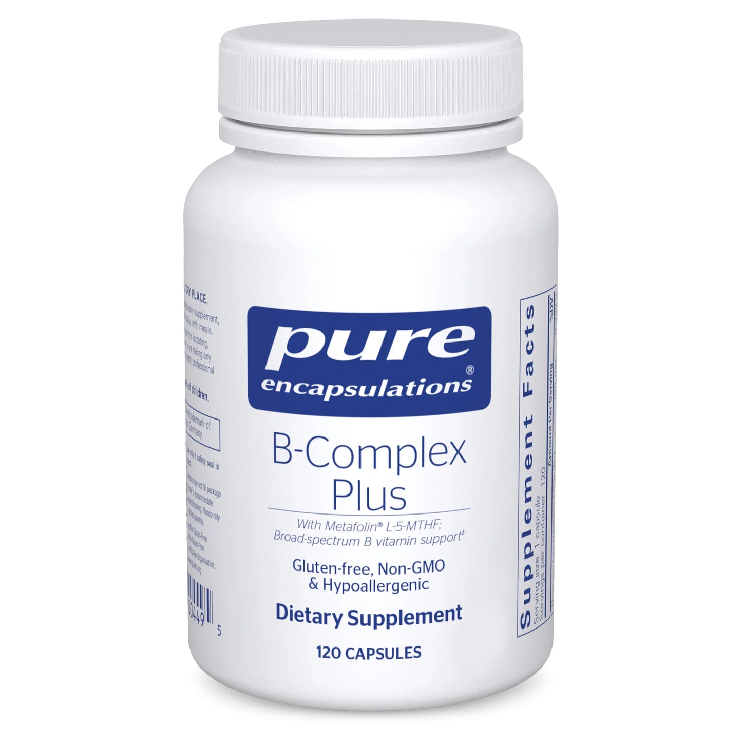 B-Complex Plus / B 族维生素复合物 120 caps - crescentpharmacy.ca