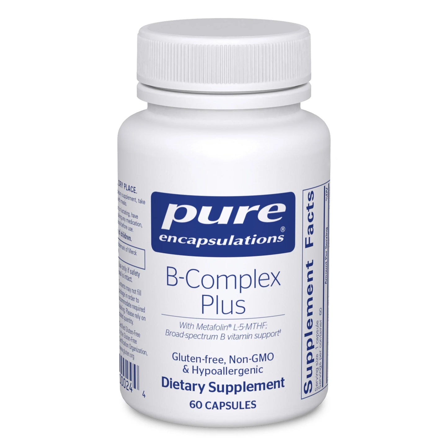 B-Complex Plus / B 族维生素复合物 60 caps - crescentpharmacy.ca