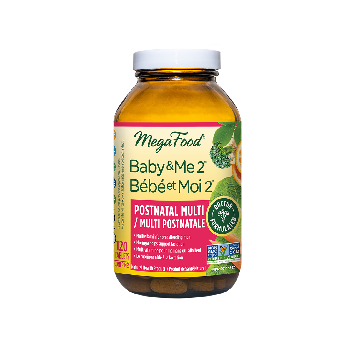 Baby & Me 2 Postnatal Multi / 孕妈和宝宝2 产后综合维生素 120 tabs - crescentpharmacy.ca