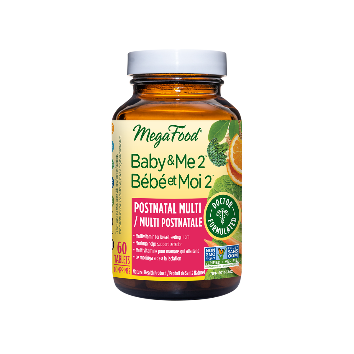 Baby & Me 2 Postnatal Multi / 孕妈和宝宝2 产后综合维生素 60 tabs - crescentpharmacy.ca