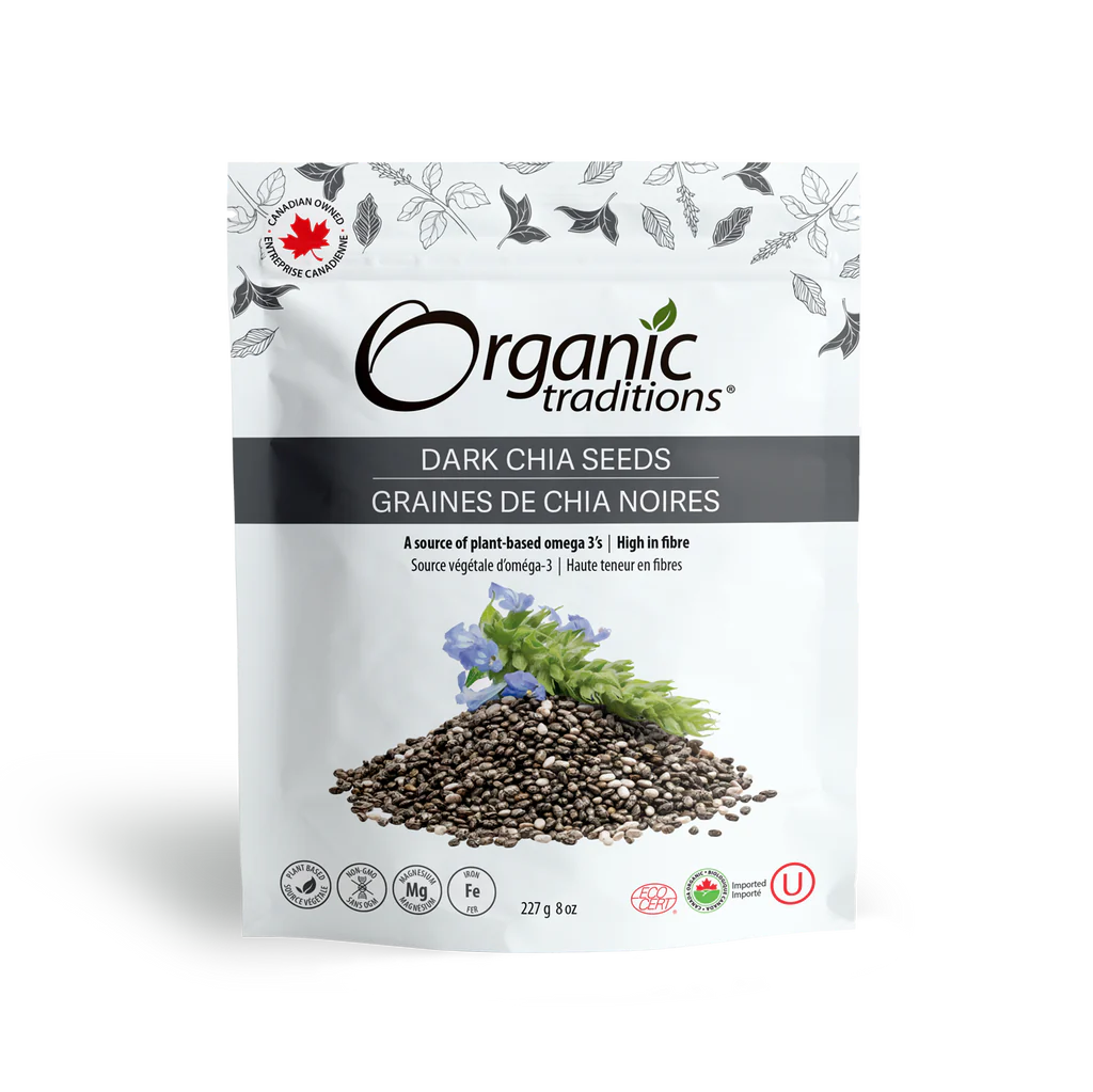 Organic Dark Chia Seeds / 有机 奇亚籽 - crescentpharmacy.ca