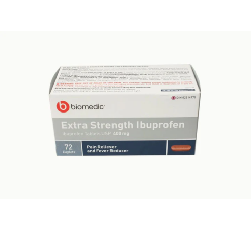 Ibuprofen extra strength 400MG Caplets / 特效布洛芬 胶囊片 400毫克 - crescentpharmacy.ca