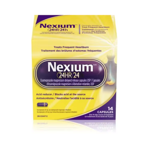 Nexium 24HR / 24小时 缓解胃灼热 - crescentpharmacy.ca
