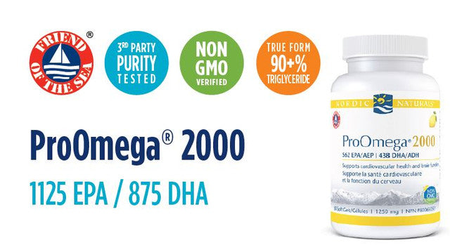 ProOmega 2000 / 专业欧米伽-3 2000毫克 - crescentpharmacy.ca