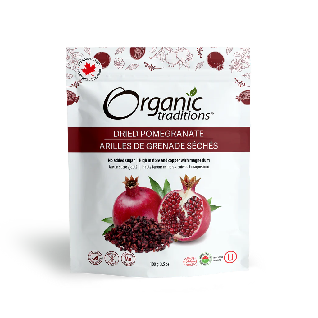 Organic Dried Pomegranates / 有机 石榴干 - crescentpharmacy.ca