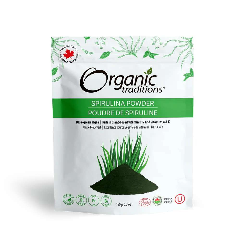 Organic Spirulina Powder / 有机螺旋藻粉 - crescentpharmacy.ca