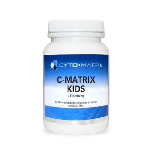 C-Matrix Kids + Elderberry / 儿童维生素C复合+接骨木配方补充剂 - crescentpharmacy.ca