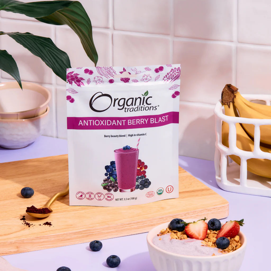 Organic Antioxidant Berry Blast / 有机 抗氧化 浆果混合饮品 - crescentpharmacy.ca