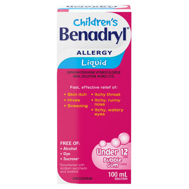 Allergy Children's Liquid / 儿童 抗过敏液 - crescentpharmacy.ca
