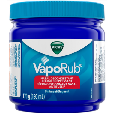 VapoRub Ointment / 润喉膏 - crescentpharmacy.ca