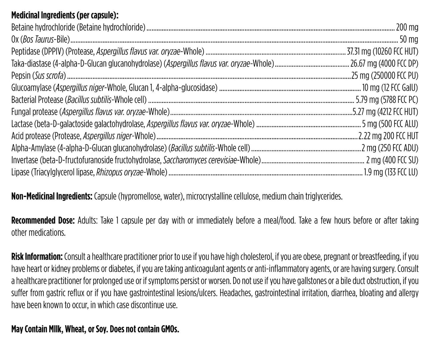 Digestzymes™ / 消化酶™ - crescentpharmacy.ca