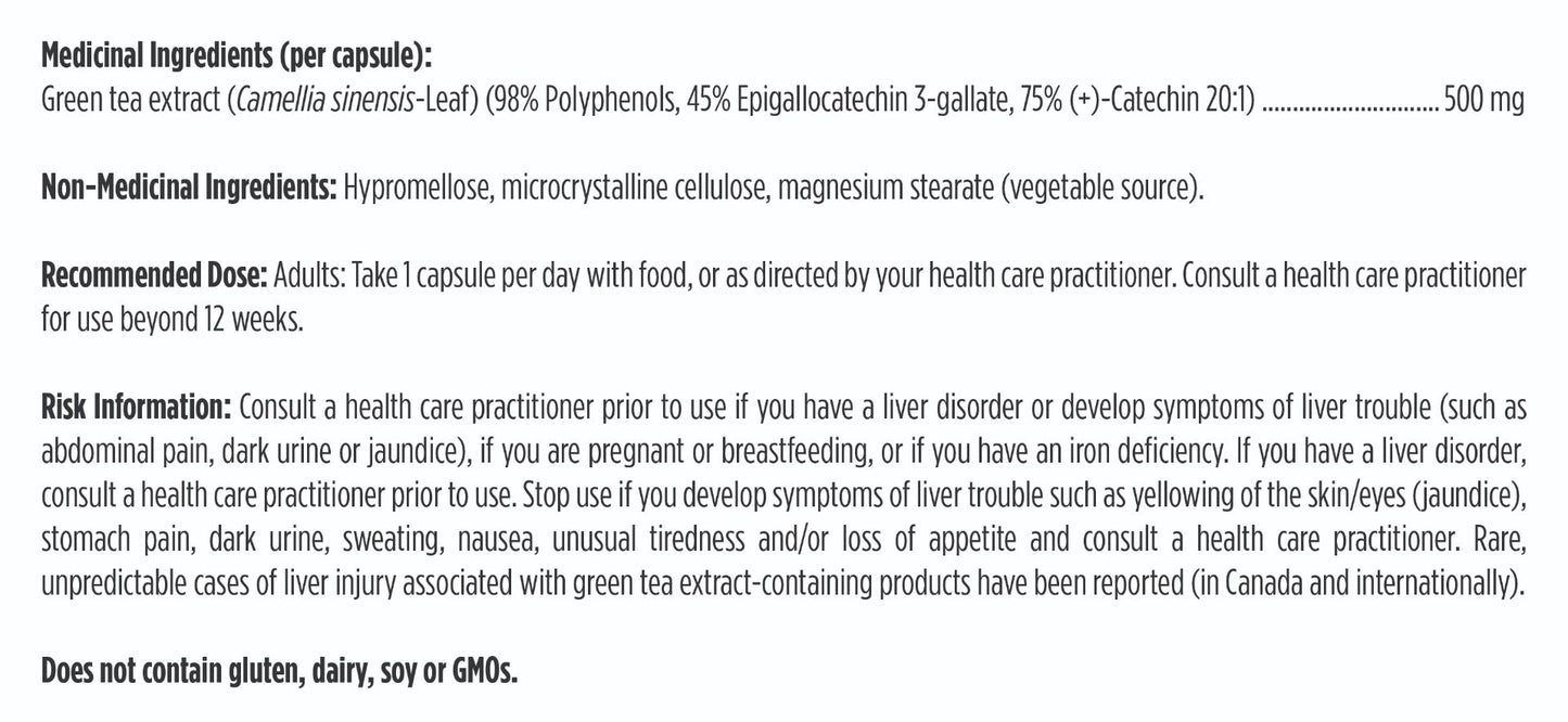 EGCg / 表雄酮 - crescentpharmacy.ca