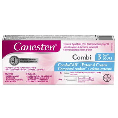 3-Day Combi-Pak with Comfort Tab / 3天 疗程组合包(舒适型)- crescentpharmacy.ca