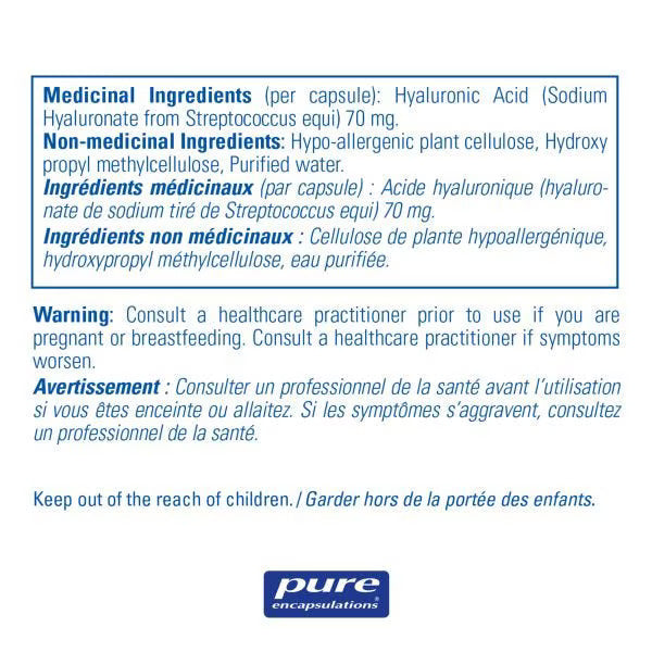 Hyaluronic Acid / 透明质酸 - crescentpharmacy.ca