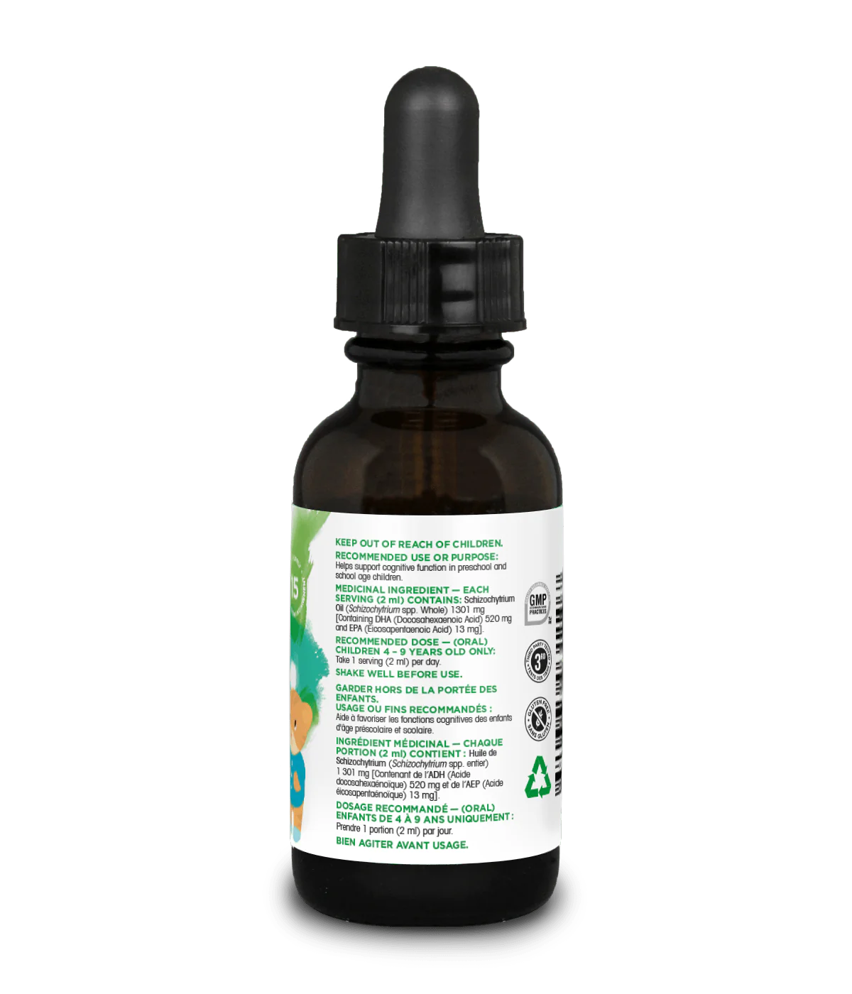 Kids Liquid Plant-Based Omega-3 / 儿童植物奥米加3液体 - crescentpharmacy.ca