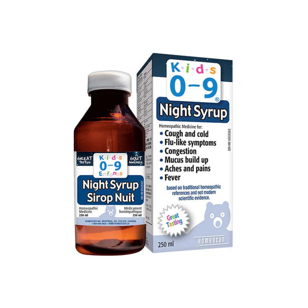 Kids Cough & Cold Nighttime Formula Syrup / 儿童夜用咳嗽感冒糖浆 - crescentpharmacy.ca