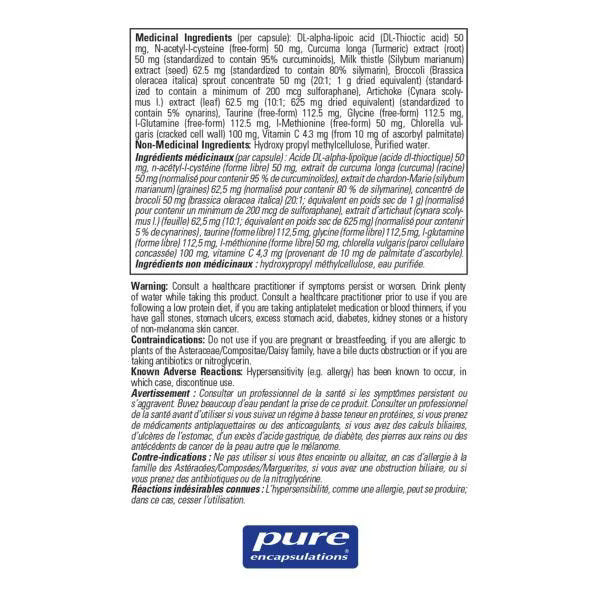 Liver-G.I. Detox / 肝脏和胃肠道 综合排毒配方 - crescentpharmacy.ca