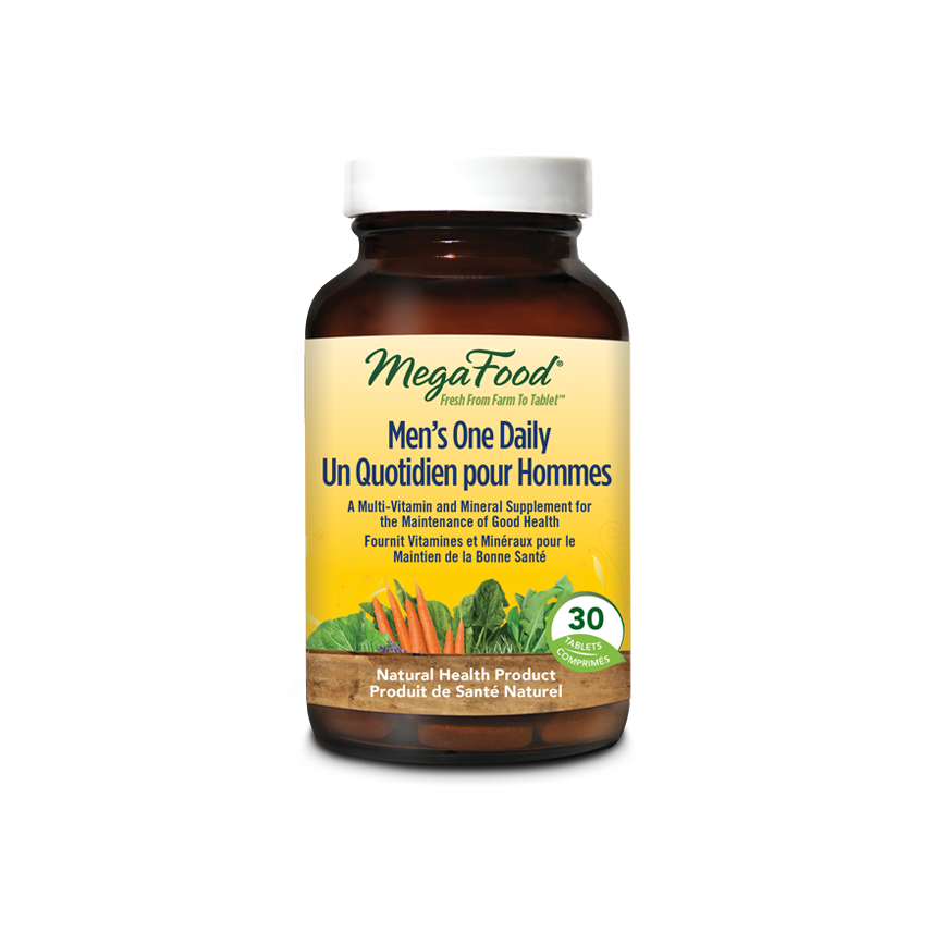 Men’s One Daily / 男士每日一片(维生素/营养补充剂)30 tabs  - crescentpharmacy.ca