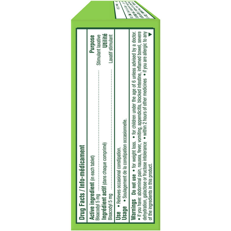 Dulcolax Tablets 5mg / 泻药片 - crescentpharmacy.ca