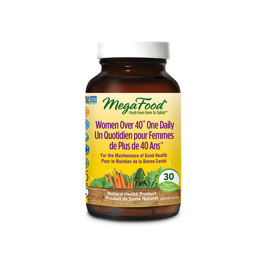 Women Over 40™ One Daily / 女性40岁以上 每日一片(综合维生素)30 tabs - crescentpharmacy.ca