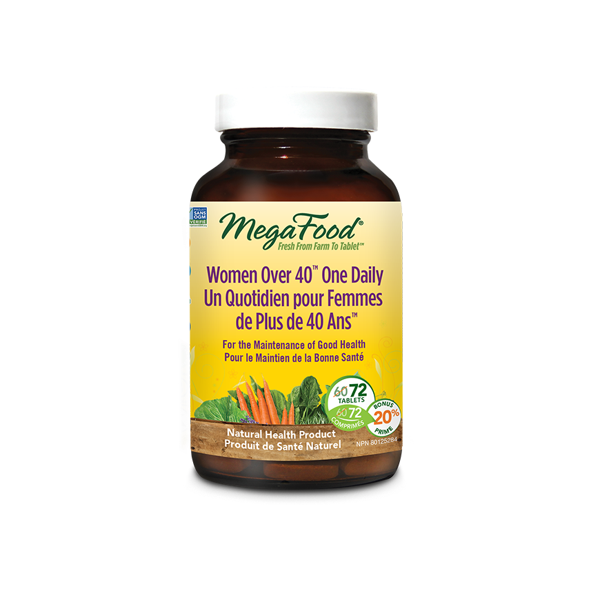 Women Over 40™ One Daily / 女性40岁以上 每日一片(综合维生素)72 tabs - crescentpharmacy.ca