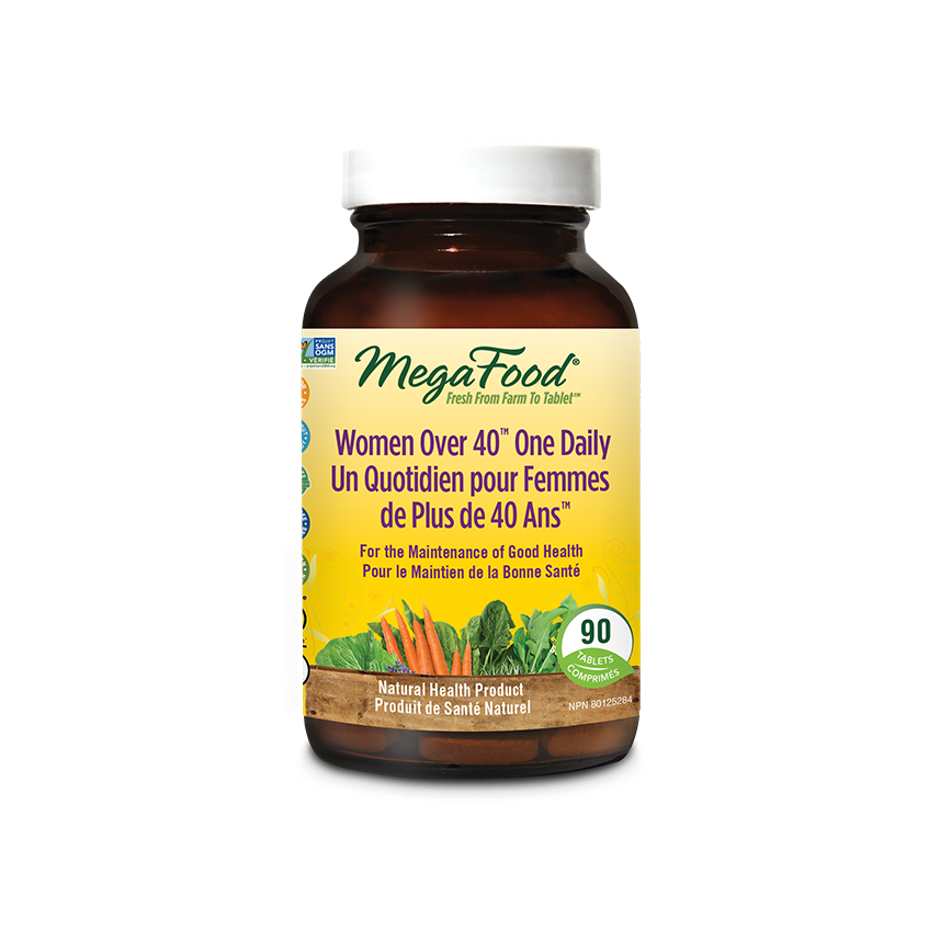 Women Over 40™ One Daily / 女性40岁以上 每日一片(综合维生素)90 tabs - crescentpharmacy.ca