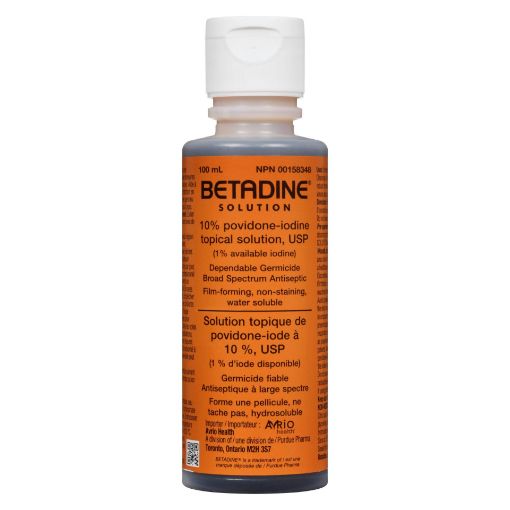 10% Povidone-Iodine Topical Solution / 10%碘外用溶液 - crescentpharmacy.ca