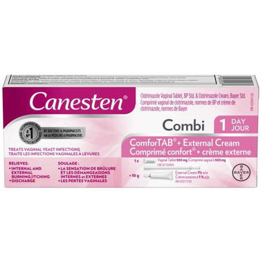 1-Day Combi-Pak with Comfort Tab / 1天疗程 组合包（舒适型）- crescentpharmacy.ca