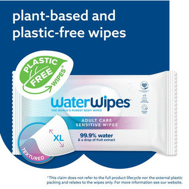 Adult Care 99.9% Water Based Sensitive Wipes / 成人护理99.9%水分敏感肌湿巾 - crescentpharmacy.ca