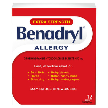 Extra Strength Allergy Caplets / 特效抗过敏胶囊片 - crescentpharmacy.ca