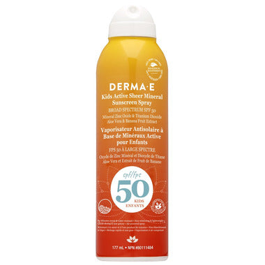 Kids Mineral Sunscreen Spray SPF 50 / 儿童矿物防晒喷雾 SPF50 - crescentpharmacy.ca
