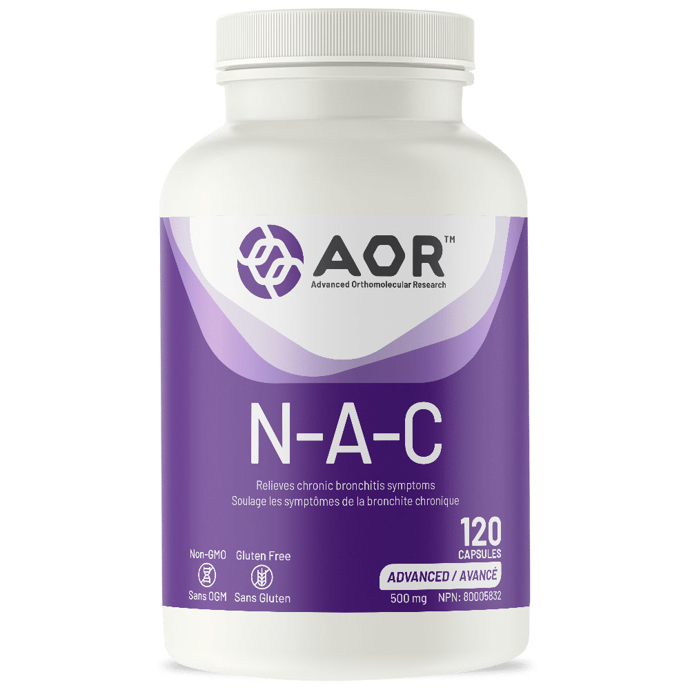 N-A-C / 抗氧化与肝脏支持补充剂 120 caps - crescentpharmacy.ca