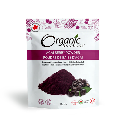 Organic Acai Berry Powder / 有机 巴西莓粉 - crescentpharmacy.ca