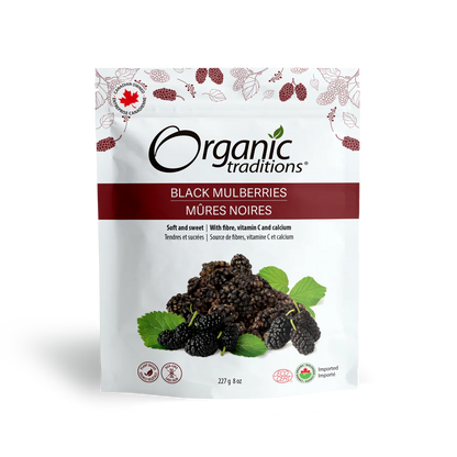 Organic Black Mulberries / 有机 黑桑葚 - crescentpharmacy.ca