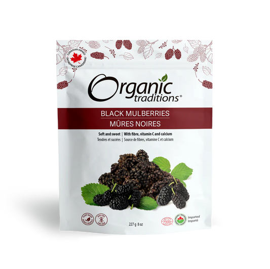 Organic Black Mulberries / 有机 黑桑葚 - crescentpharmacy.ca