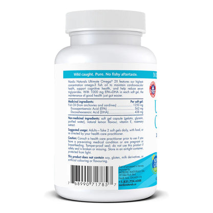 Ultimate Omega 2X / 高效倍倍欧米伽-3 - crescentpharmacy.ca