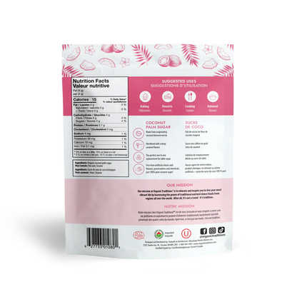 Organic Coconut Palm Sugar / 有机 椰子棕櫚糖 - crescentpharmacy.ca