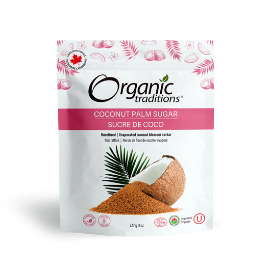 Organic Coconut Palm Sugar / 有机 椰子棕櫚糖 - crescentpharmacy.ca